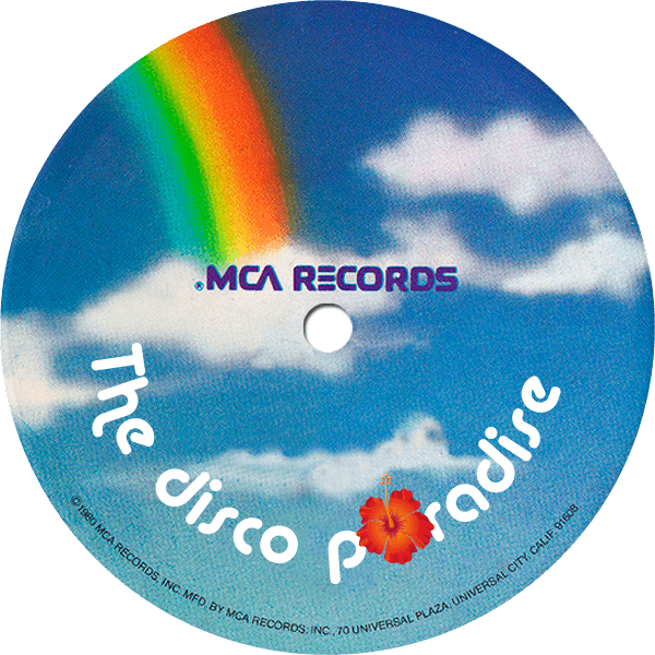 MCA Record Label The Disco Paradise